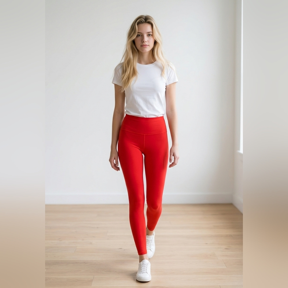 lululemon athletica Red Leggings - Picture 2 of 8